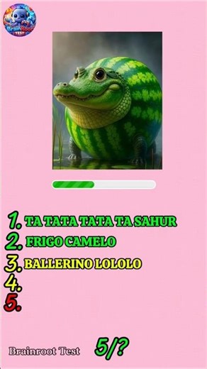 Brainroot Quiz! Part 1 #brainrot#quiz #shorts