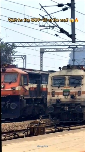 140 KMPH Electric vs Diesel 😱🔥 | WAP-7 & WDP-4D High Speed Run🚄