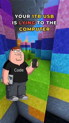 Peter's Code Logic on Instagram: "Counterfeit USB drives use firmware to fake massive storage capacity (e.g., 10TB when they are only 16GB). This storage scam causes hidden data corruption, overwriting older files without warning. Learn how to spot these fake capacity drives and use tools like H2TESW and F3 probe to verify true storage before losing important photos or videos. Avoid cheap deals and test new storage drives immediately. We make content and explaining complex tech features simply i