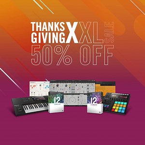5.7K views · 147 reactions | The THANKSGIVING XXL sale is here Get 50% off instruments, effects, upgrades, Expansions, & more! Plus special hardware/software bundles. https://fal.cn/35bhG | Native Instruments | Facebook