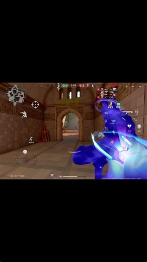 1 V 4 Sage in Valorant Mobile #valorant #valorantclips #gaming