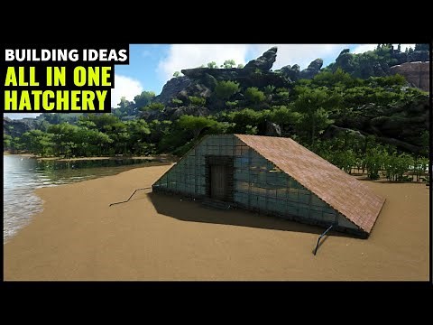 HOW TO BUILD AN ALL IN ONE EGG HATCHERY PVE (RAGNAROK) | ARK SURVIVAL