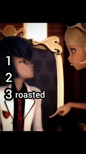 chloe getting roasted by others #miraculous #anime #edit #animeedit #shorts