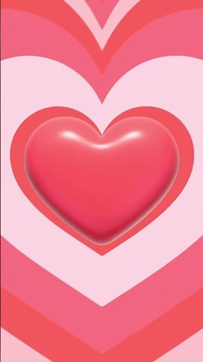 Sweet Pink Heart Loop |Cute Love Animation| Aesthetic {FREE}