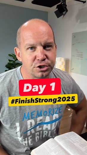 Let’s finish the year STRONG #FinishStrong2025 #BibleMemory | Bible Memory Goal