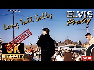Elvis Presley AI 5K Colorized / Hard Restore - Long Tall Sally (1956) Live at Home: Tupelo