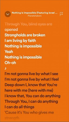Nothing is Impossible: Inspirational Worship Song