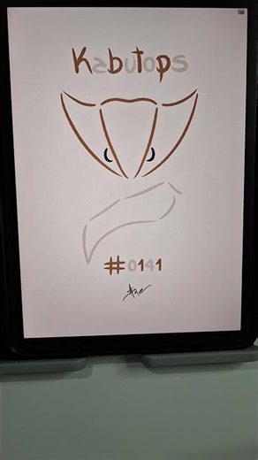 Kabutops simple art #pokemon #draw #shorts