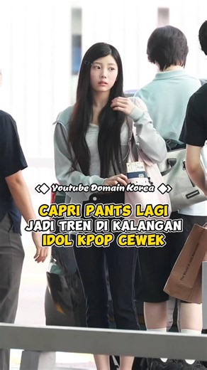 Capri pants lagi jadi tren di kalangan idol kpop cewek