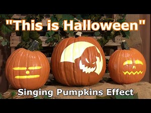 This is Halloween - Singing Pumpkins Effect Animation