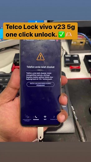 Vivo V23 5G Telco Lock. One click unlock ✅ Kena scamm beli phone under telco ? wa.me/60194888144 | Nabil Syaz