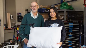 2.5K views · 34 reactions | Engineering with : MADE at TU serves as both a class and a student organization. For mechanical engineering senior Lillian Madhan, MADE represents an opportunity to blend technical expertise with creativity to improve lives. Her capstone project is proof of that. | The University of Tulsa | Facebook