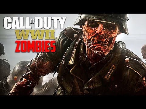 Call of Duty WW2 Zombies - NEW WW2 ZOMBIES DLC "THE DARKEST SHORE" WALKTHROUGH!!