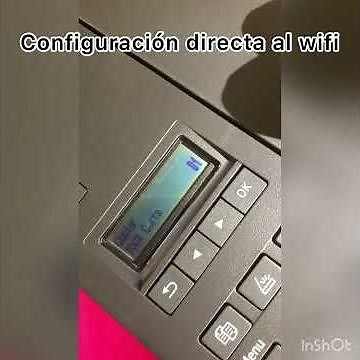 Cómo instalar una Canon G3160. Instálala directo al wifi de tu casa @tintaprintESA