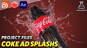 Coke Ad Splashs - Houdini Project Files