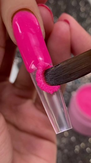 Cute Pink Acrylic Nail Tutorial for Kids