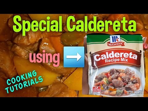 Let's Cook Caldereta using McCormick Recipe Mix (Cooking Tutorial for Beginners)