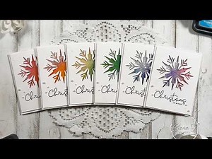 How to Create Christmas Shaker Cards