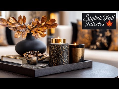 Luxury Fall Decor Ideas: Perfect Color Combinations for an Elegant Home