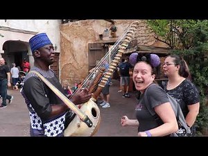 Kora Tinga Tinga performs in Animal Kingdom