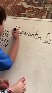 6yo autistic/ hyperlexic writing the Italian, Esperanto and Icelandic alphabet from memory #autismacceptance #autism | Little Einstein