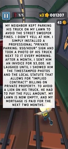 Neighbor Laughed at My $3,000 Invoice Until I Showed the Receipts #justice #satisfying