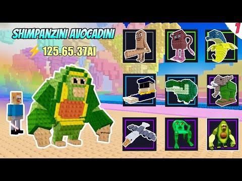 I Unlock OP Shimpanzini Avocadini in Brainrot Training Roblox #1