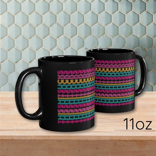 Funny Hidden Message Coffee Mug | This Shit Sucks | Unique Gift for Coworkers, Best Friends & Family | Memphis Style | Black Ceramic Cup - Etsy