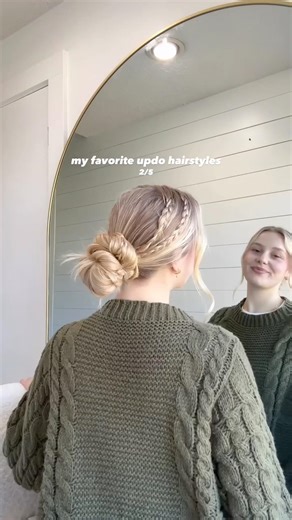 How to Master the Perfect Braided Bun (The Only Updo You Need!) 🎀#braidedbun #hairtutorial