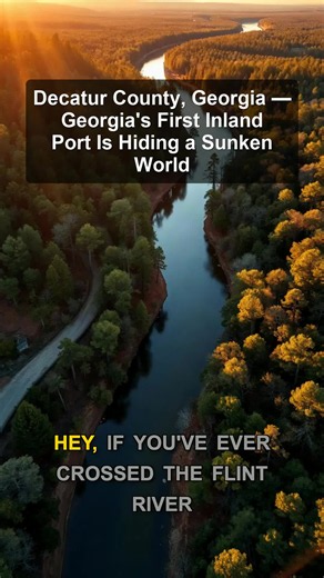 Decatur County, Georgia: Hey, if you've ever crossed the Flint River in southwest Georgia, you drove right past a secret sitt Watch again to catch what you missed #DecaturCounty #GeorgiaDNA #Georgia