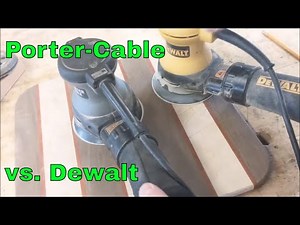 Dewalt vs Porter Cable Random Orbit Sanders, How to Replace a Pad