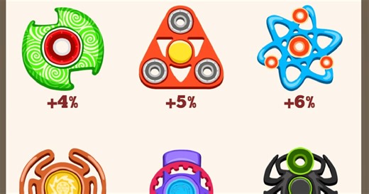 Download & Play Spinner Evolution - Merge Fidget Spinners! on PC & Mac (Emulator)