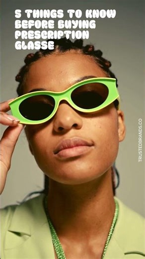 5 Things to Know Before Buying Prescription Glasses Online