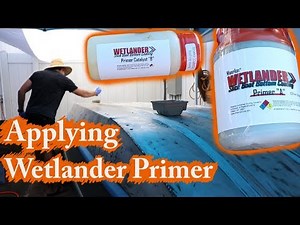 Wetlander Primer Application on Aluminum Riveted Jon Boat