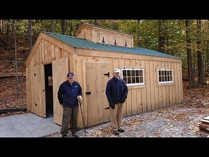 The 12x16 Sugar Shack - Build as a Tiny Home, DIY Home Addition, or Backyard Studio or Workshop