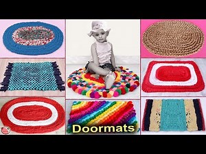 10 Very Easy... DIY Doormats Making at Home || DIY UseFull Things
