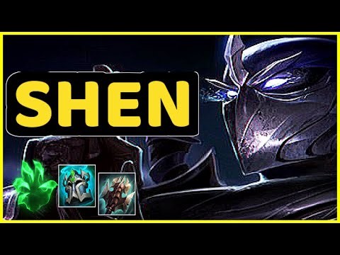 SHEN VS ZED TOP GAMEPLAY GRANDMASTER I