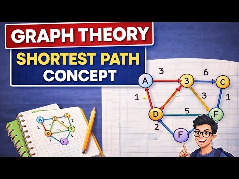 Graph Theory Trick 🚀 | Shortest path | How to Find Minimum Distance & Paths Fast