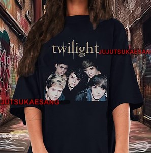 Retro Twilight One Direction Vintage Distressed Unisex Heavy Cotton 90s Graphic Tee Shirt RZ - Etsy
