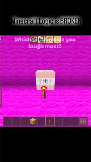 Only Minecraft Experts Will Understand! 🤫 #minecraft #shorts #minecraftlogic