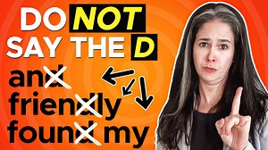 Speaking English: When to Drop the D | Speaking English Training