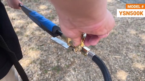 Flame King Propane Torch Kit, 500000 BTU, Weed Burner with 10-ft Hose & Regulator, Adjustable Flame