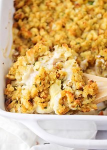 Chicken Stuffing Casserole, Creamy Rotisserie Chicken Bake