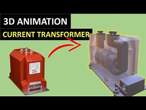 [3D] Current transformer/What is inside current transformer?