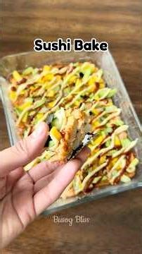 Sushi Bake with Salmon, Shrimp, and Crab – Creamy Baked Sushi Dish