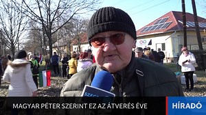 8.5K views · 266 reactions | Magyar Péter szerint ez az átverés éve – Szegedi Híradó 2025. március 3. Nem az áttörés, hanem az átverés éve lesz 2025 – erről beszélt Magyar Péter Csongrád-Csanád vármegyei országjárásán. A Tisza párt elnöke hétfőn Szőregre, Tiszaszigetre, a déli határhoz, Makóra és Mórahalomra látogatott el, adásunkkal egy időben pedig Szegeden, a Széchenyi téren ezrek előtt beszélt | Szeged Televízió | Facebook