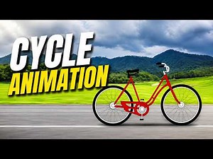 Cycle Animation in PowerPoint | Bicycle Motion Graphics Tutorial 2025