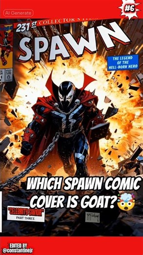 Which Spawn cover is the Goat cover?