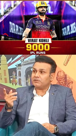 VIRAT KOHLI 🌟 9000 IPL RUNS! SEHWAG NE KI TAREEF 🔥 KING KOHLI KA JALWA 💥