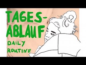TAGESABLAUF/ daily routine - LEARN GERMAN WITH STORIES w/subtitles